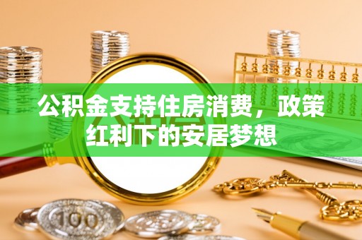 秦安公积金支持住房消费，政策红利下的安居梦想