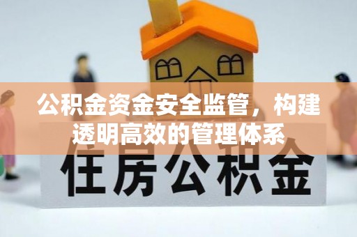 秦安公积金资金安全监管，构建透明高效的管理体系